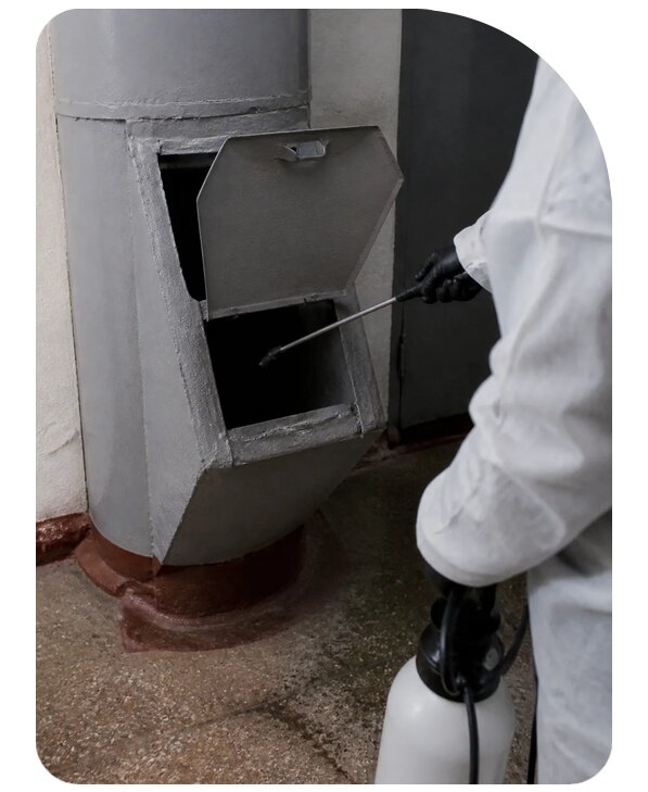 Обработка мусоропровода от тараканов в Мирном по цене от 5055 р. | Сенат-Мир